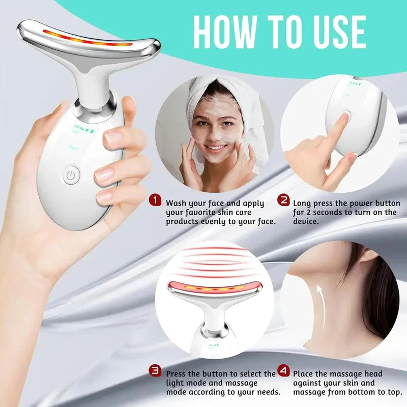 Velora Glow™ LED Face & Neck Device